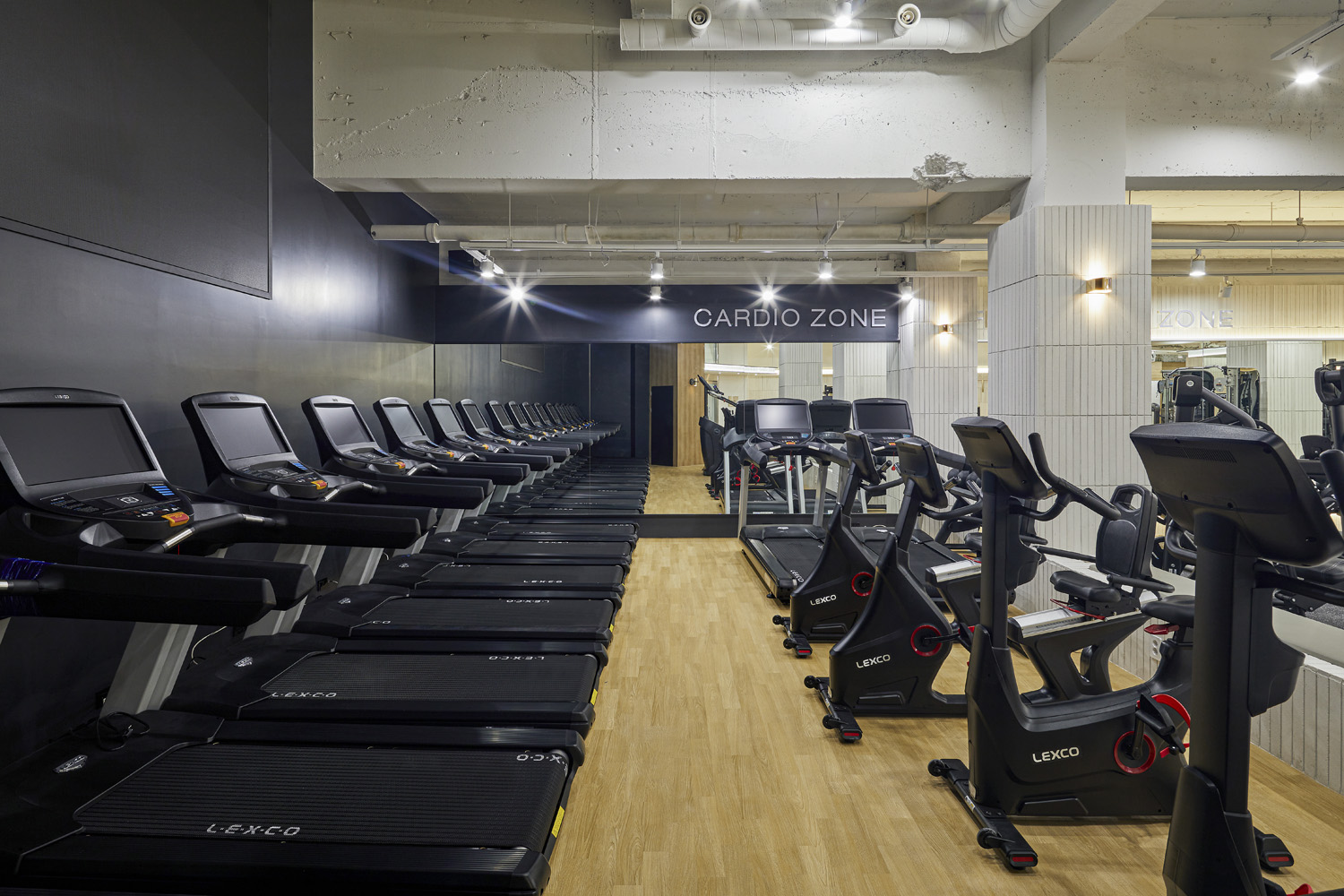 简约时尚的 130 平健身空间设计-5