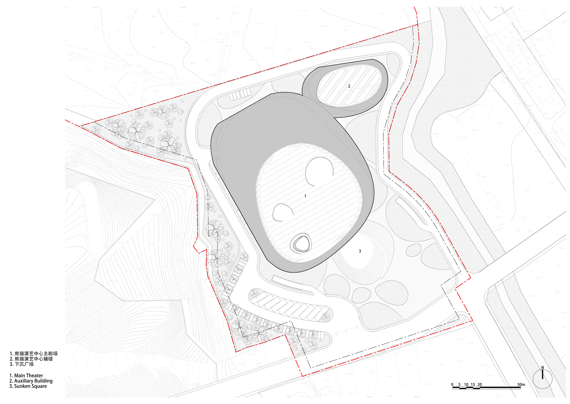 雅安熊猫演艺中心丨中国雅安丨ZXD Architects-13