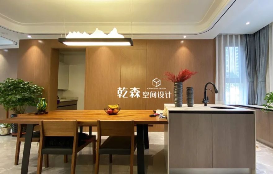 秋风杲杲 · 新中式居住空间的自然之美丨中国包头丨乾森空间设计-24