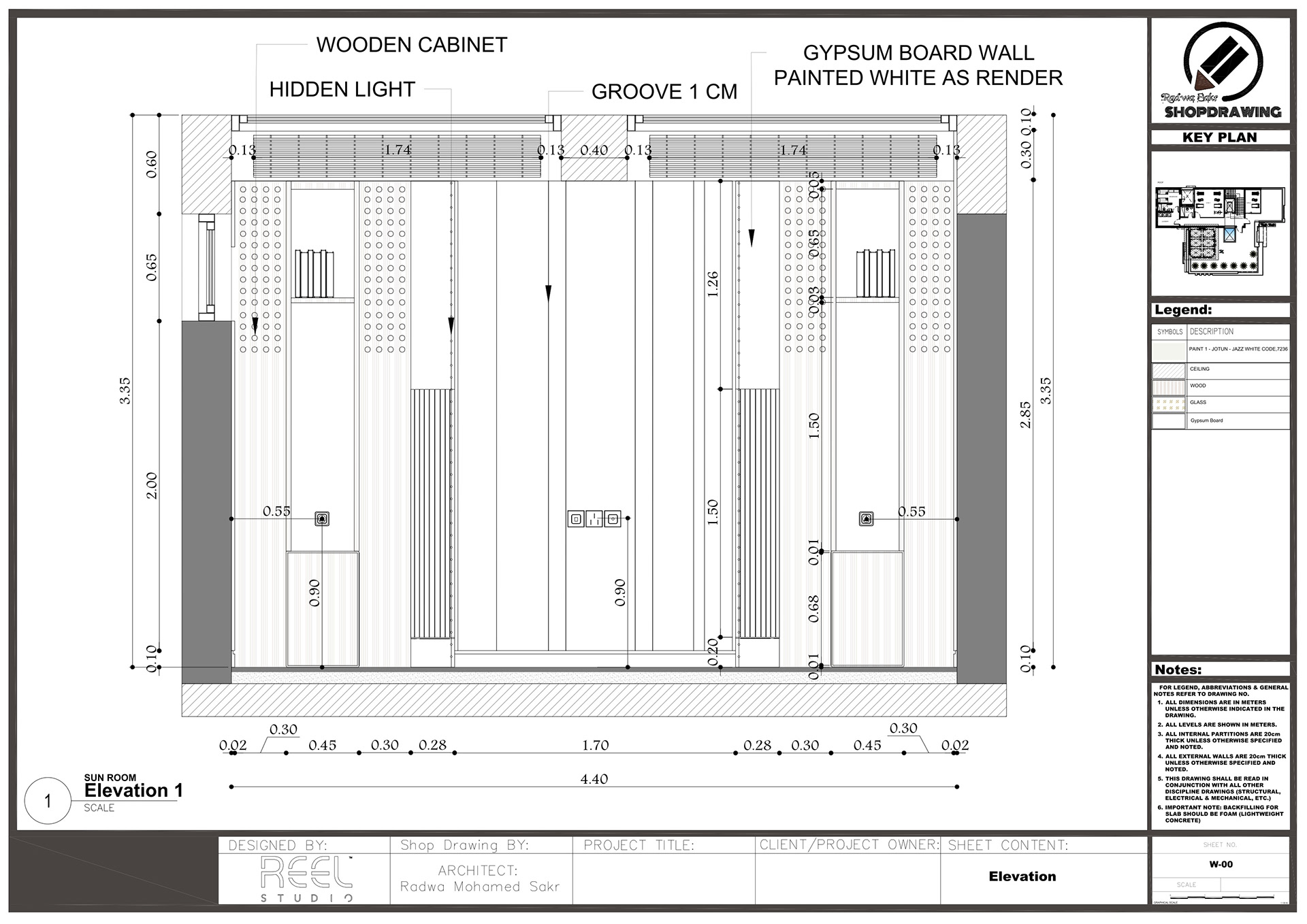 Shop Drawing For Sun Room-10