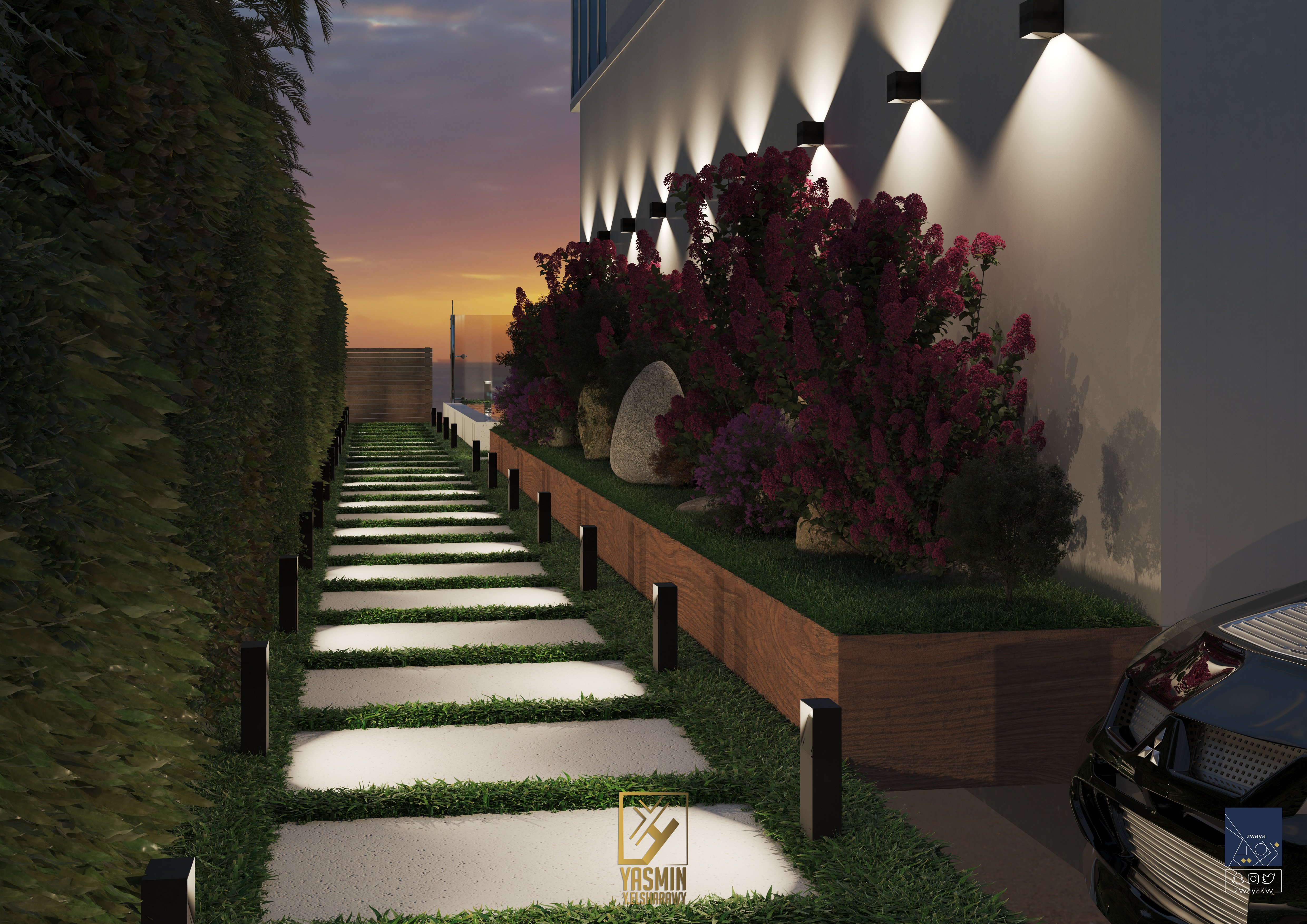 景观设计 别墅设计-17