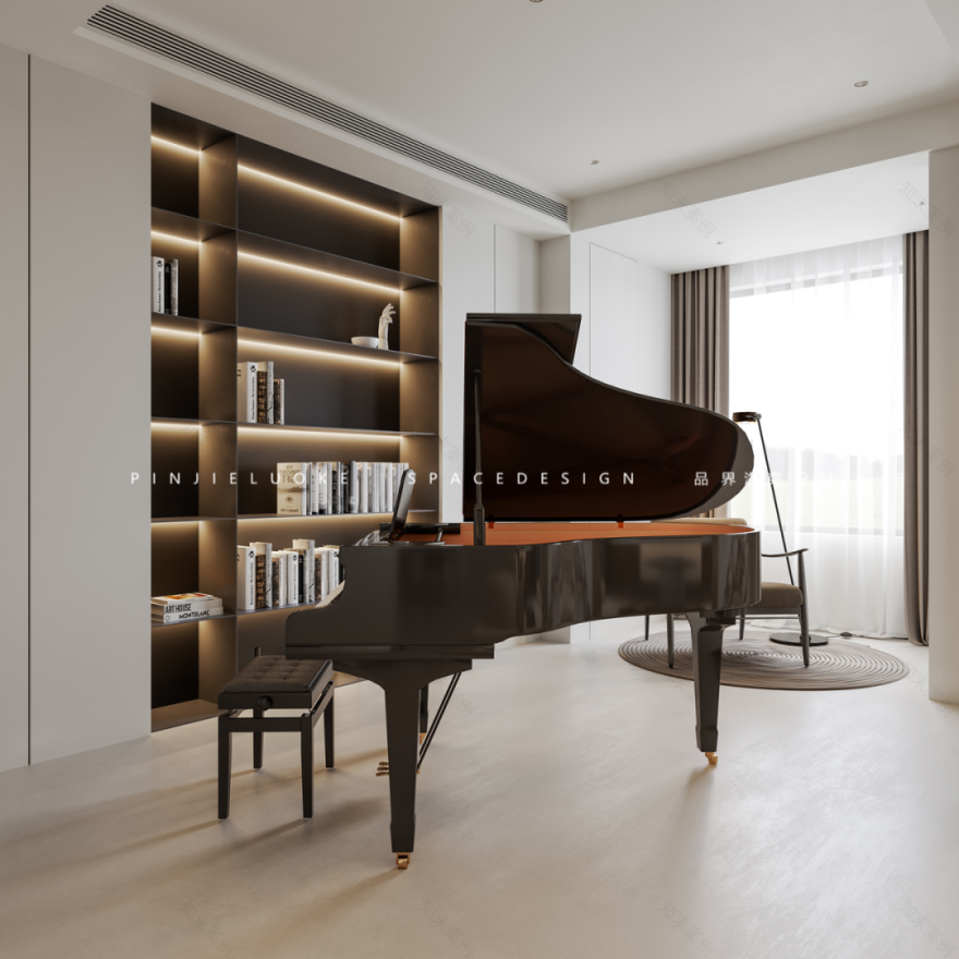 沣水云间 140㎡慵懒氛围住宅设计丨品界洛克-8