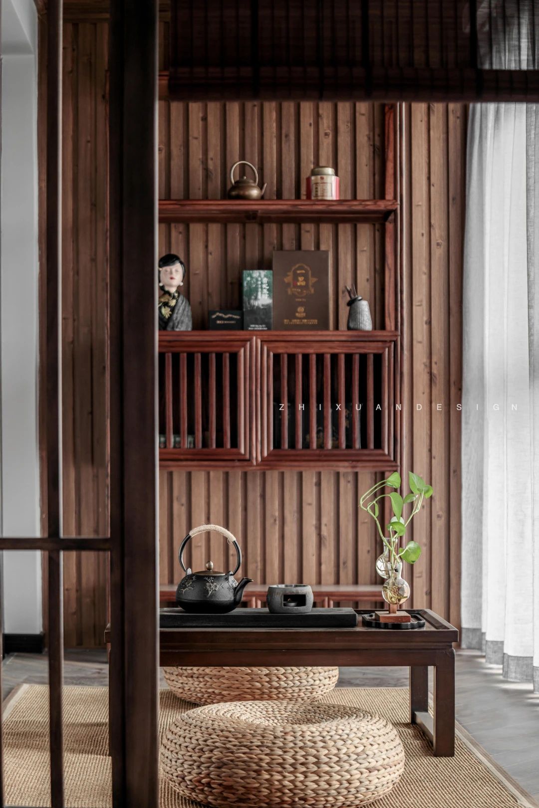 120 平禅意轻中式装修风格丨中国成都丨成都志轩-53