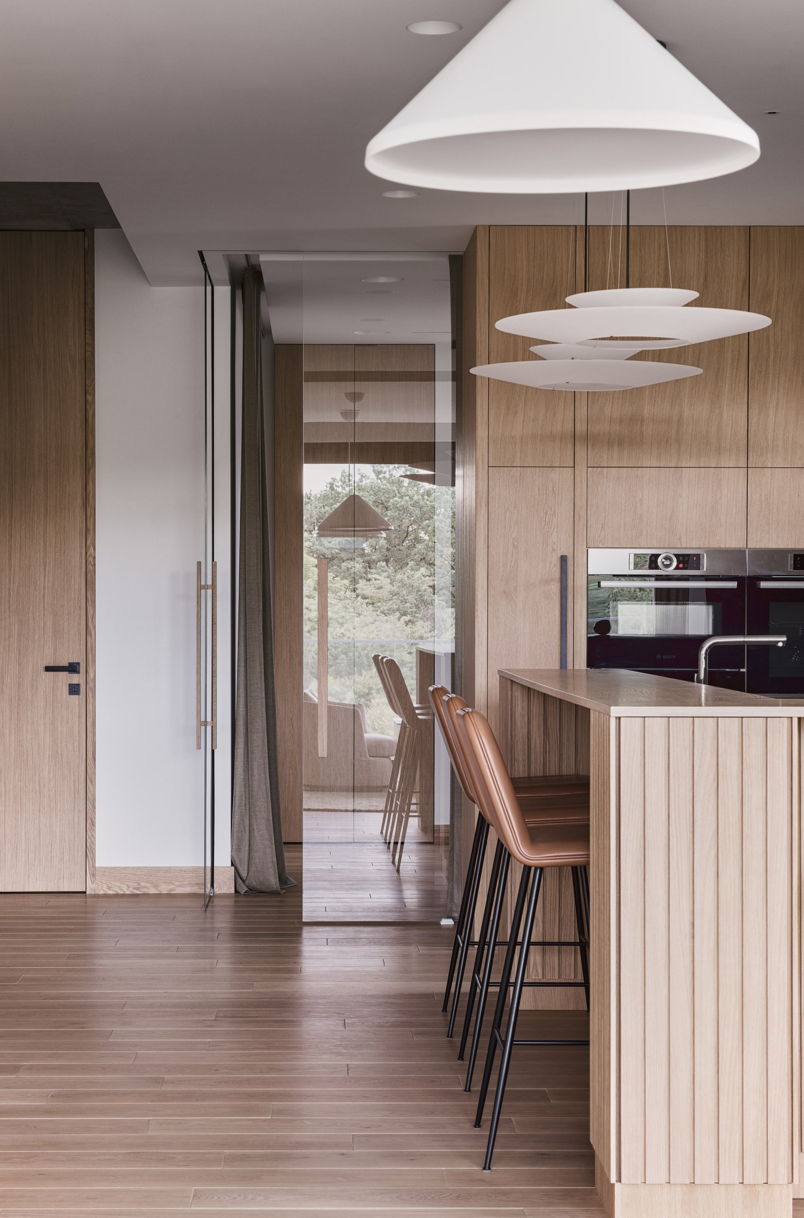 基辅160㎡带花园窗公寓设计丨乌克兰基辅丨设计师阿莲娜·尤季娜-12