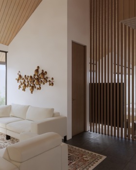 楼上的金屋（注：Rumah常见意为房子，Aur有金等含义，Atas意为上面、楼上 ，这种组合的表述在不同语境可能有不同专有含义，此翻译仅基于字面常规理解） 丨Studio Typical