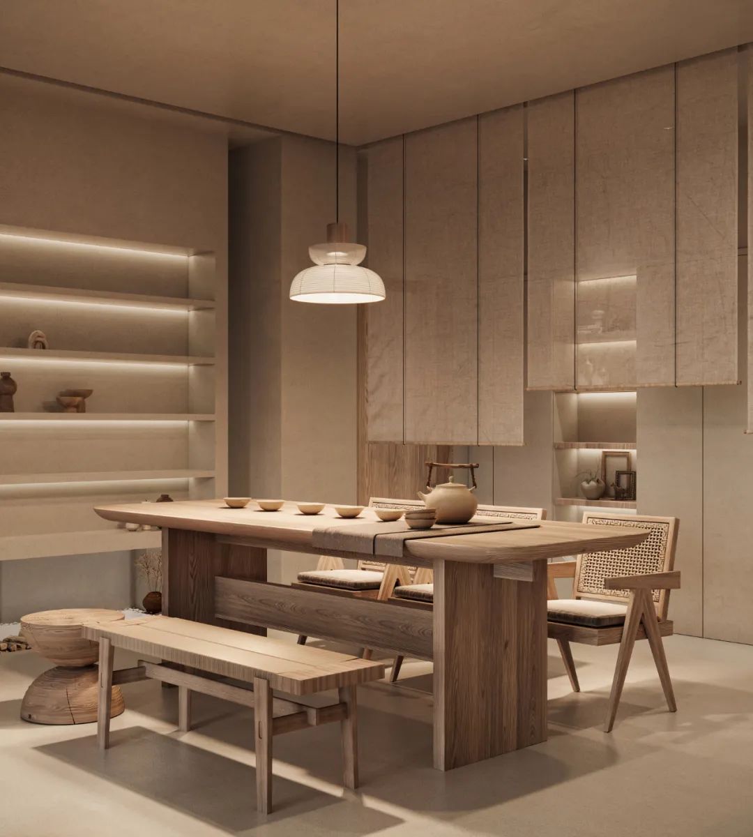极简茶室设计丨中国长沙丨周笙笙全案设计工作室-9