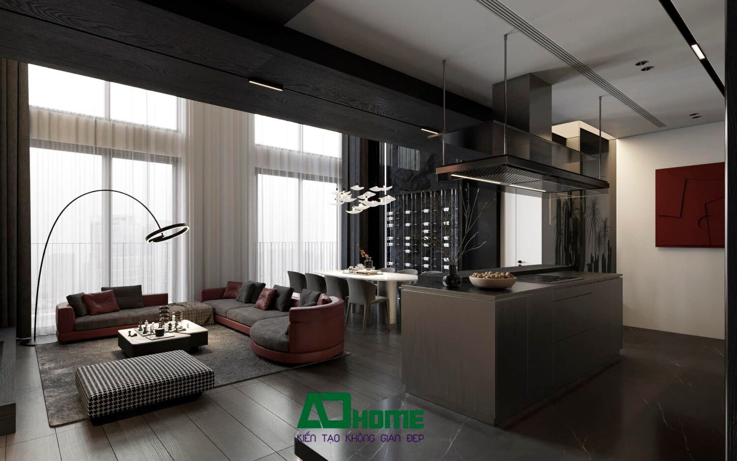 草图大师房屋室内模型丨Thien Thien-1