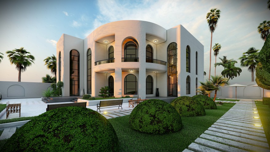 自建别墅丨阿联酋阿布扎比-37