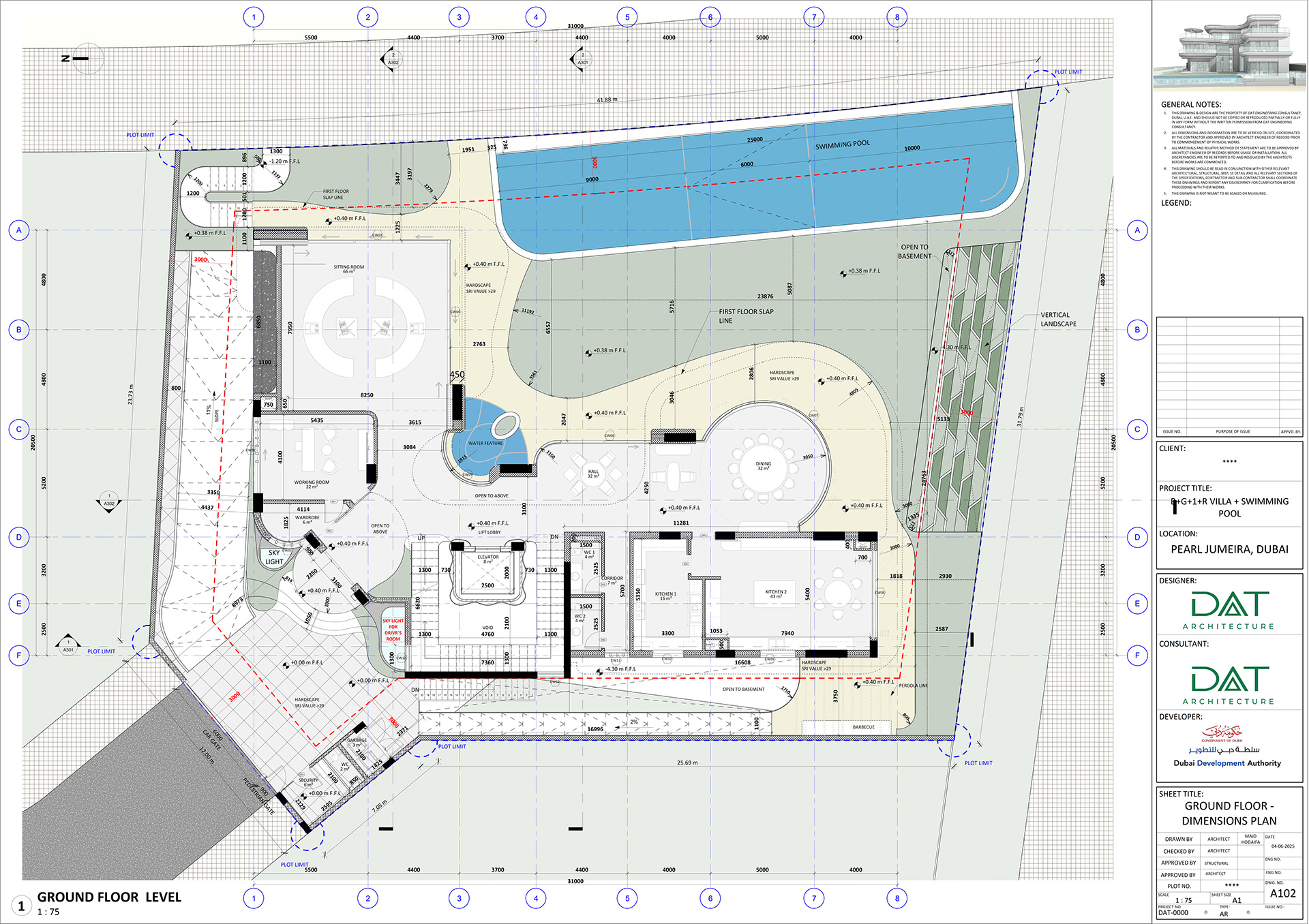 Beach Private Villa - Design Development Journey-12
