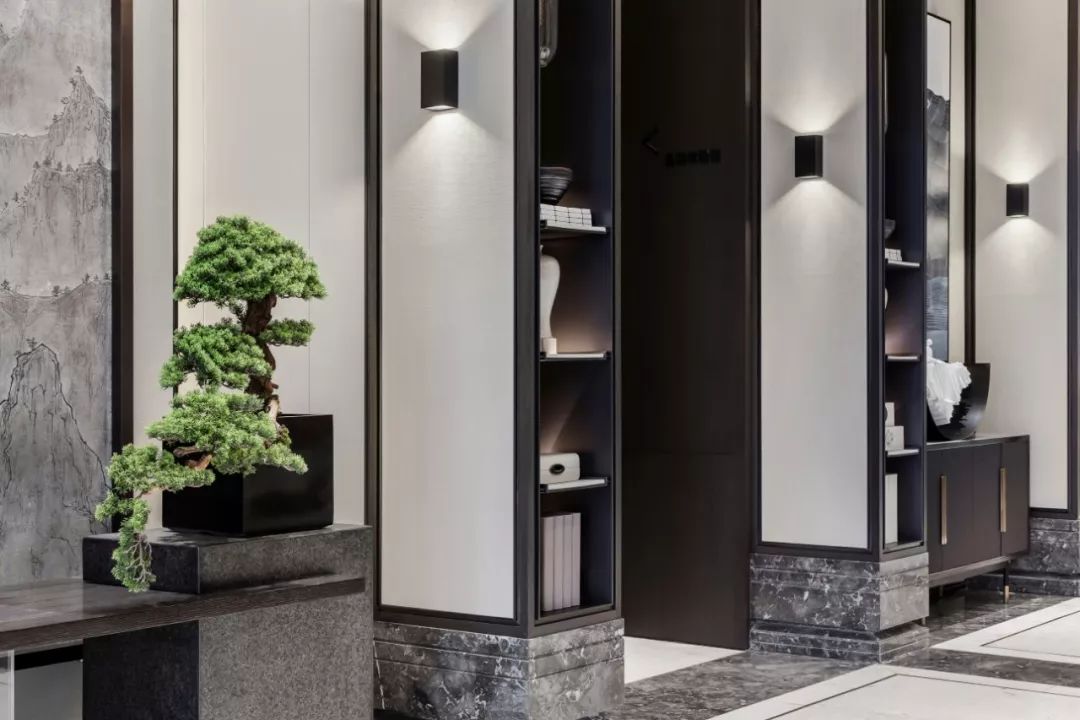 国画书法元素，定义底蕴深厚的地产空间  零次方空间设计新作-3