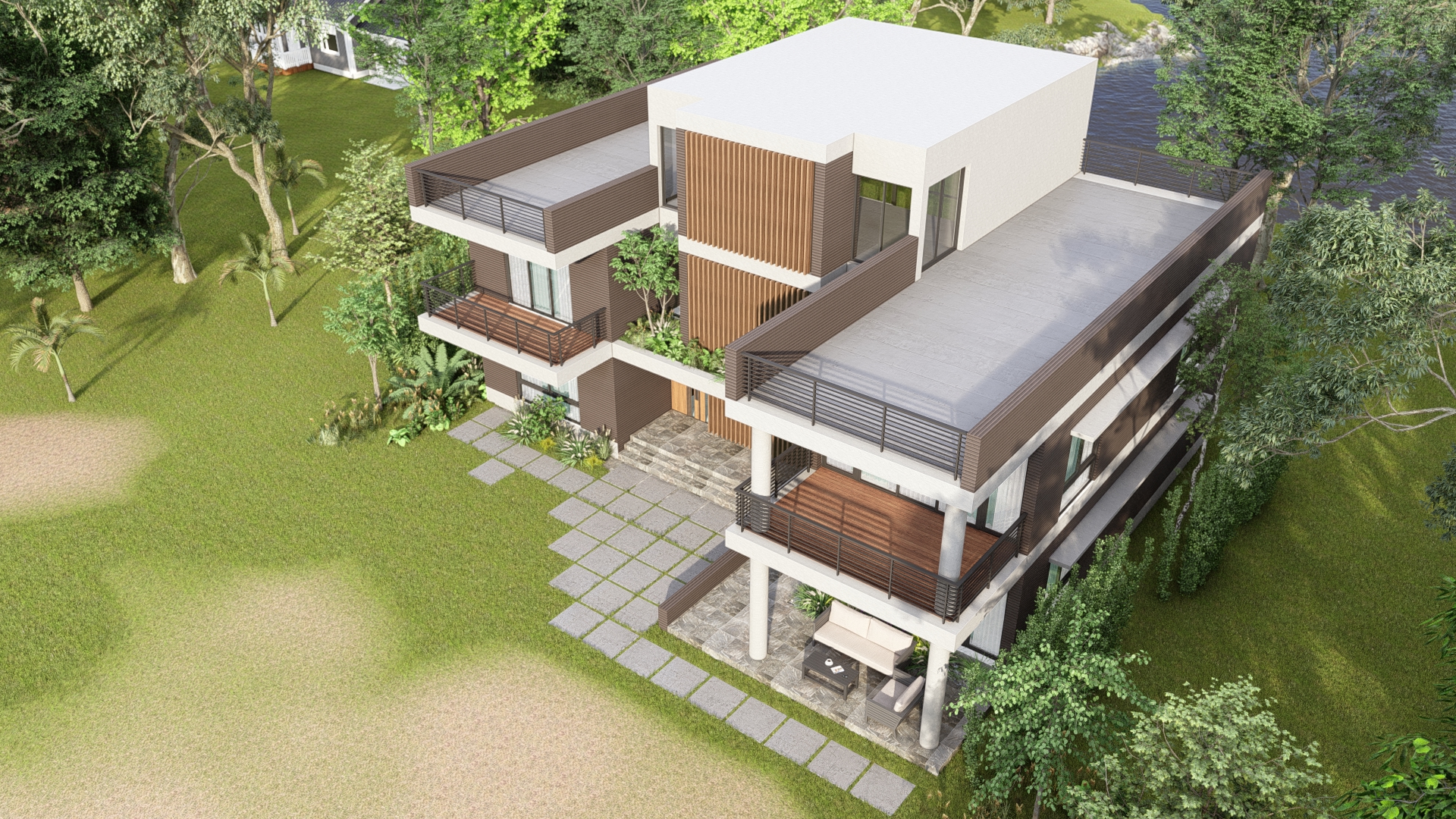 复式房屋设计丨Khetro Sthapati-8