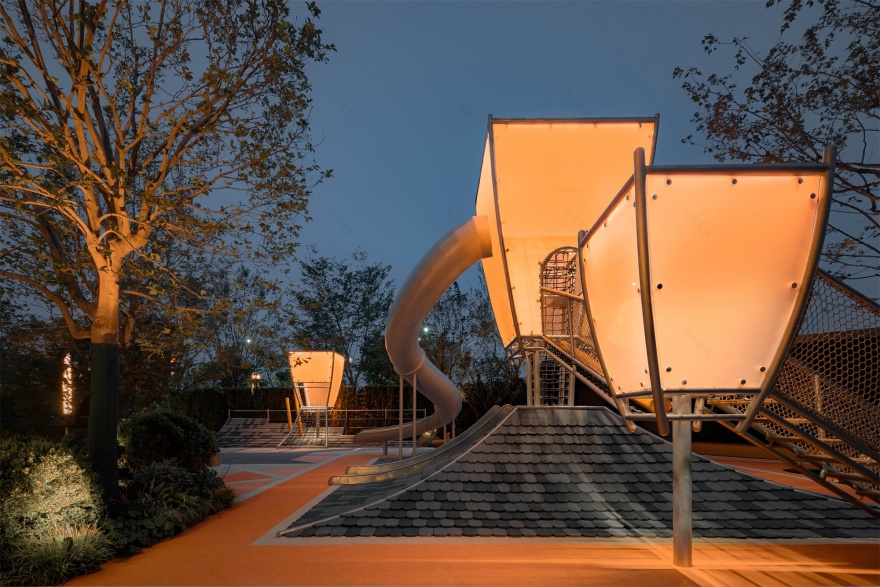 万家灯火 · 孔明灯下的国风儿童空间丨中国南阳丨喜随设计-3