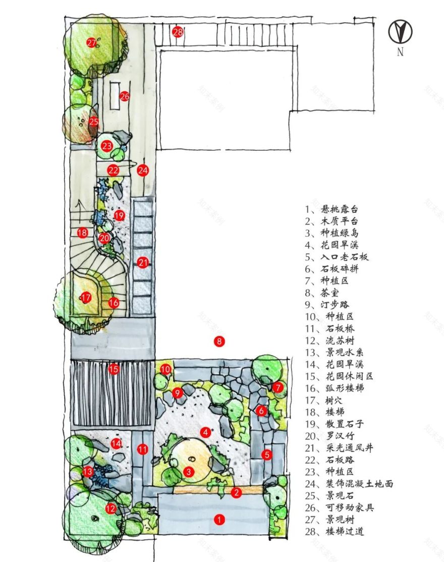 简约自然混搭花园设计丨中国顺义丨佟亚荣-17