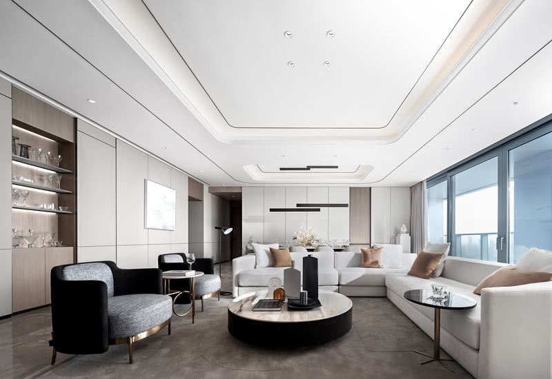 侨城一号豪宅软装设计 | 云端生活的艺术呈现-71