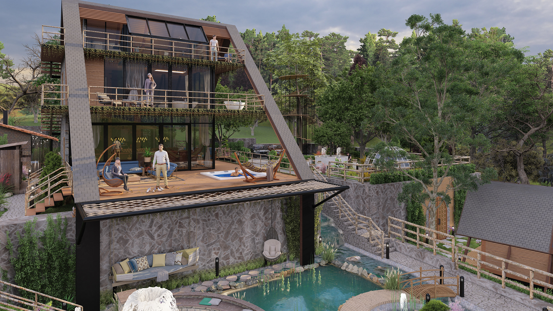 ECO RESORT & SPA 景观与室内设计-15