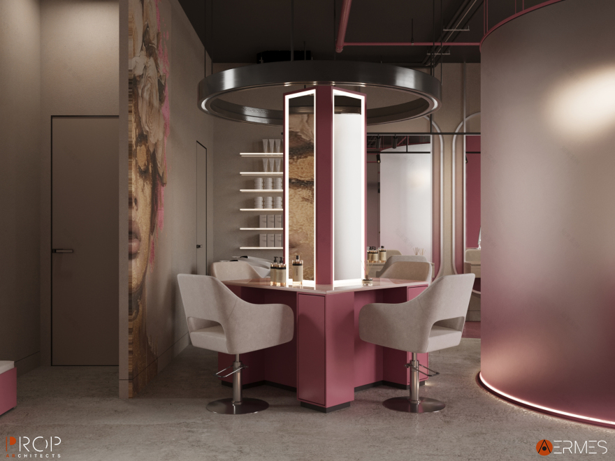 美容院丨沙特阿拉伯丨PROP & AERMES ARCHITECTS-14