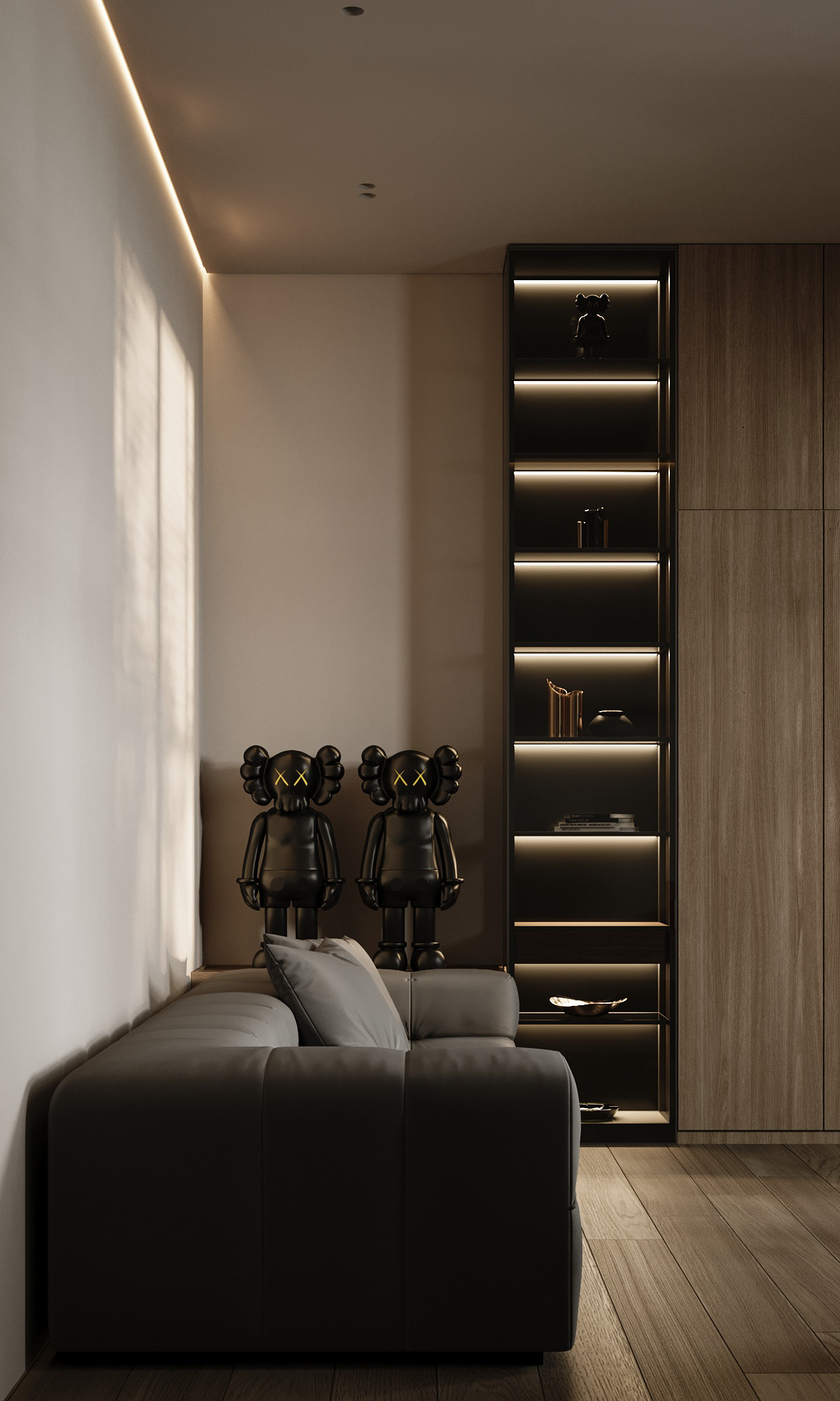 高级灰色系住宅设计 超高级！-18