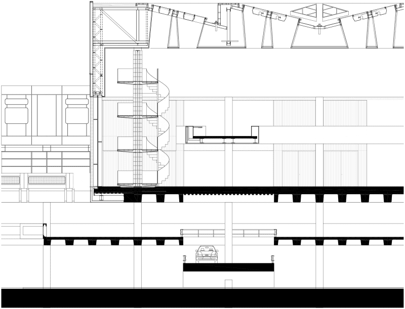 已有建筑中新空间的挖掘：镂空天花板，打造满溢阳光的中庭医学中心-21