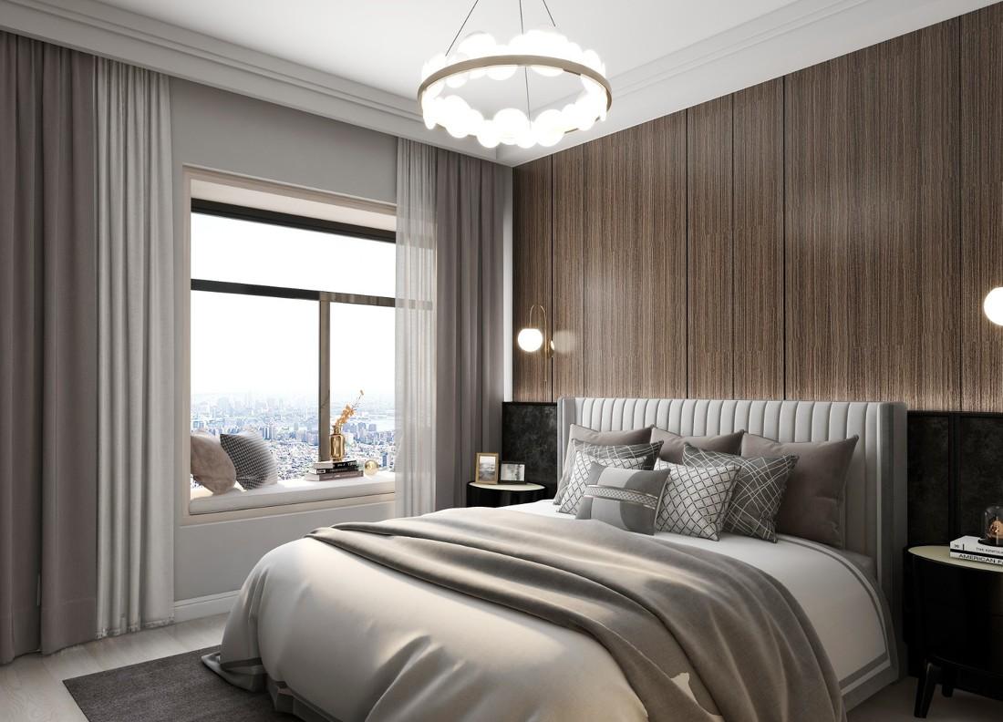 现代轻奢木系家居,品质生活的艺术呈现-8