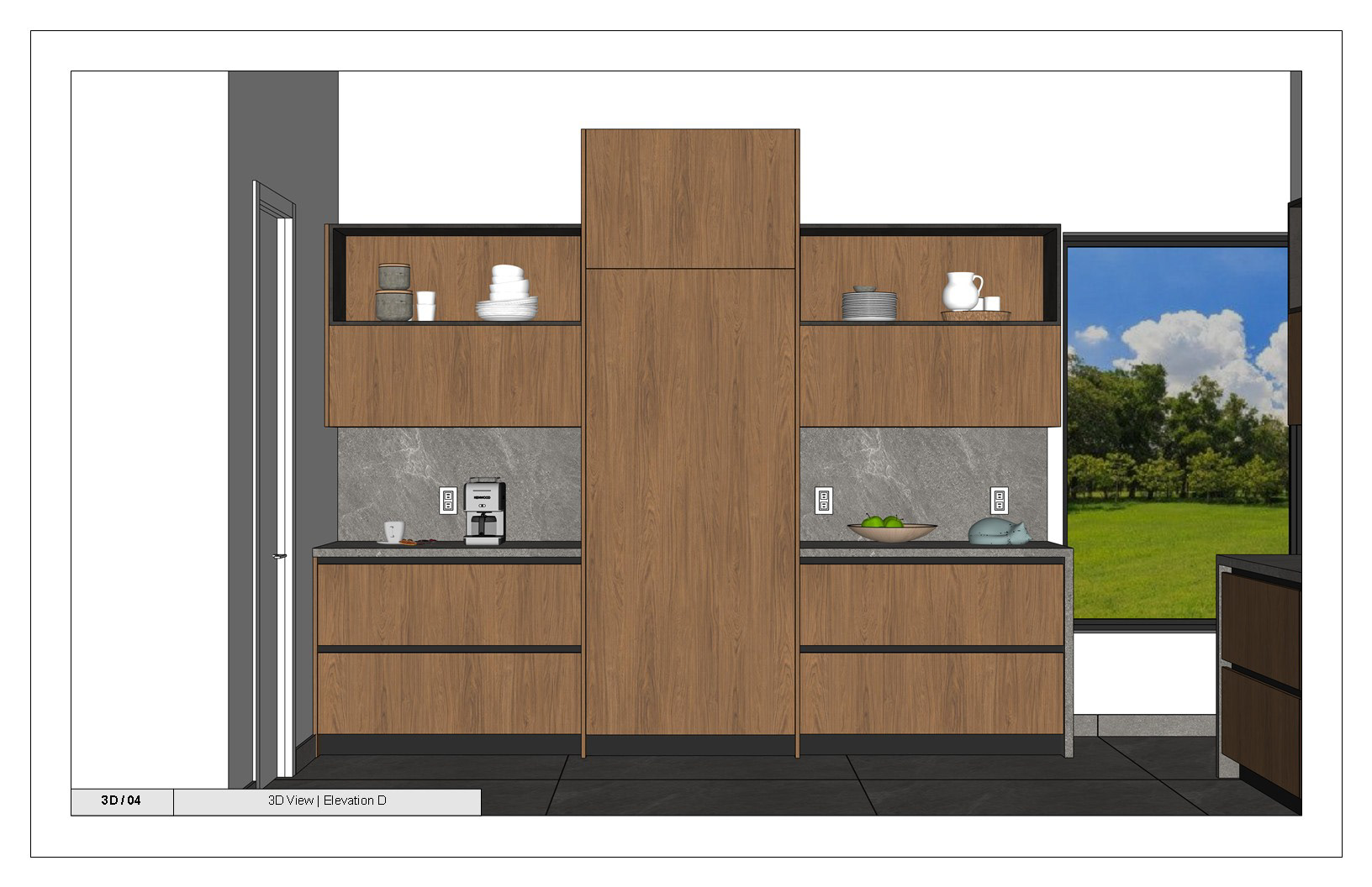 帕洛米诺厨房丨美国丨QOM Wood Design-11