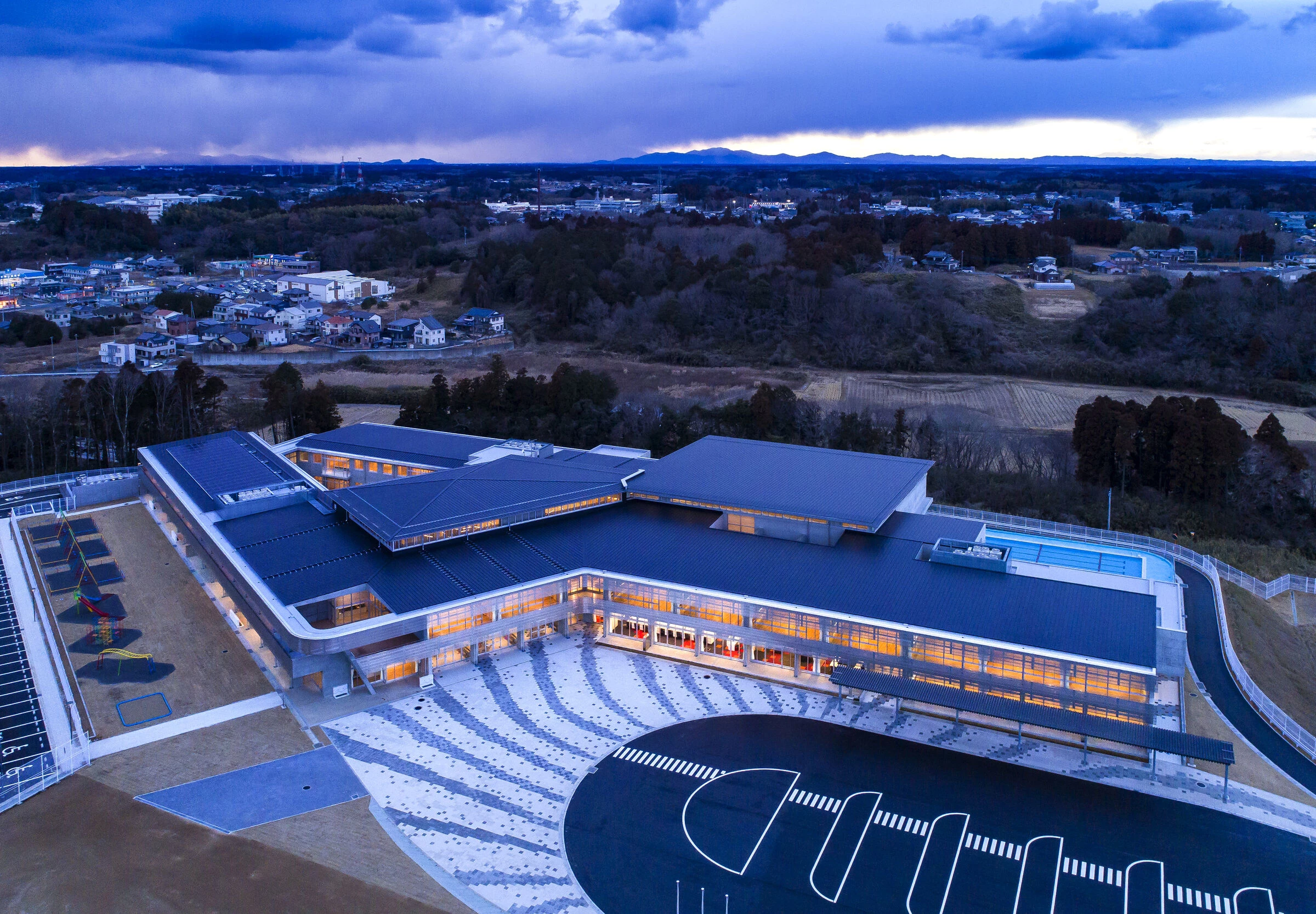 Hokota City Hokotaminami 小学丨日本茨城丨MIKAMI Architects-35