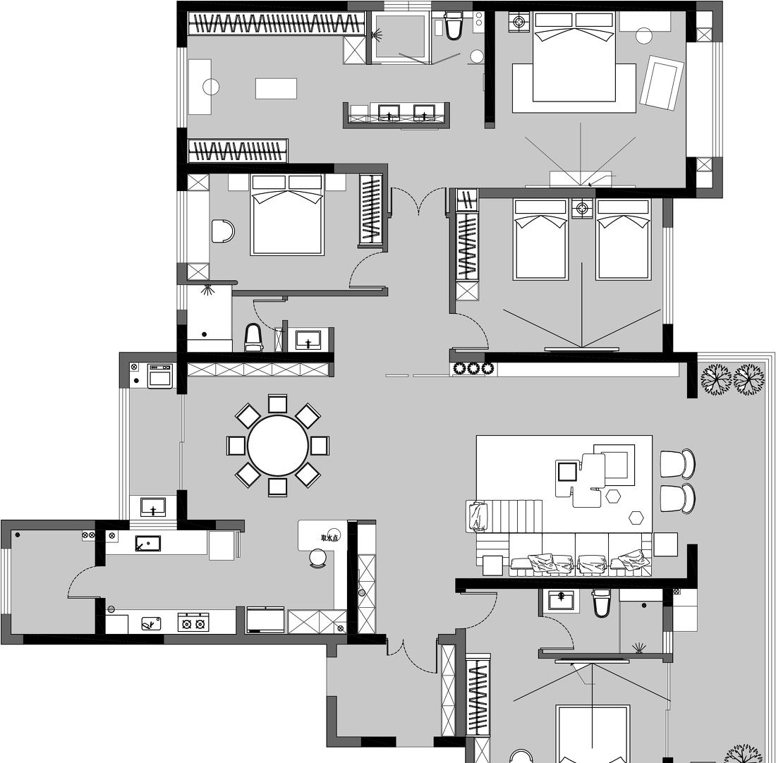 黑白光影间的艺术营造-36