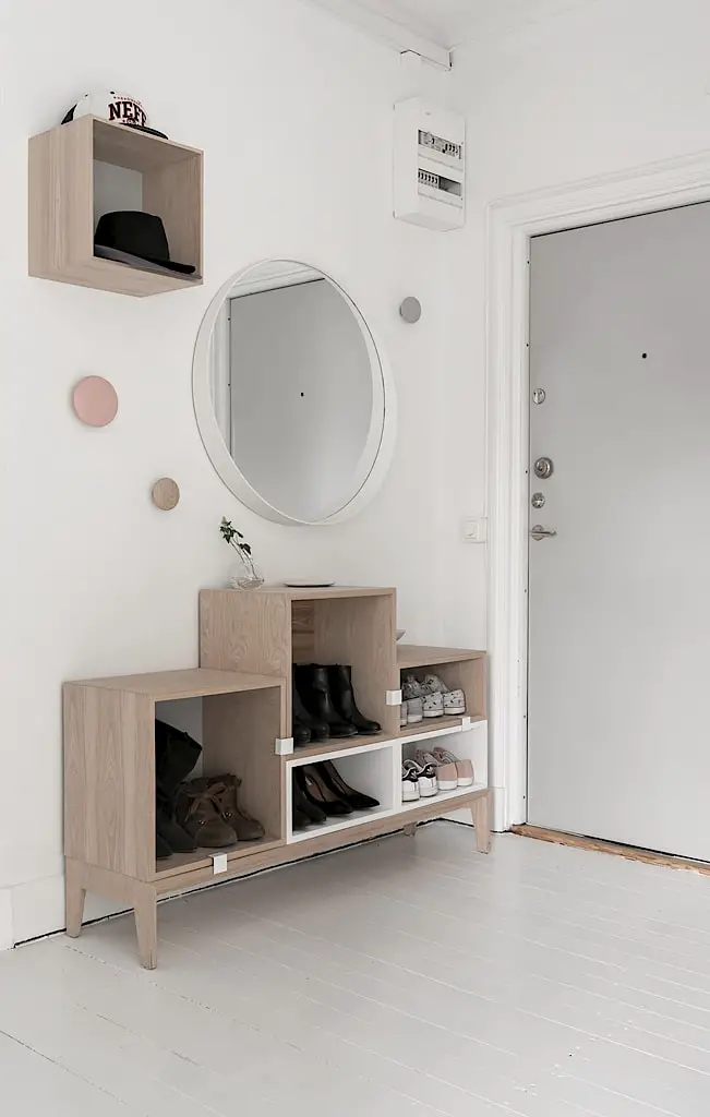 瑞典 38 平米中性风公寓，大胆运用橙色冲浪板打破单调-25