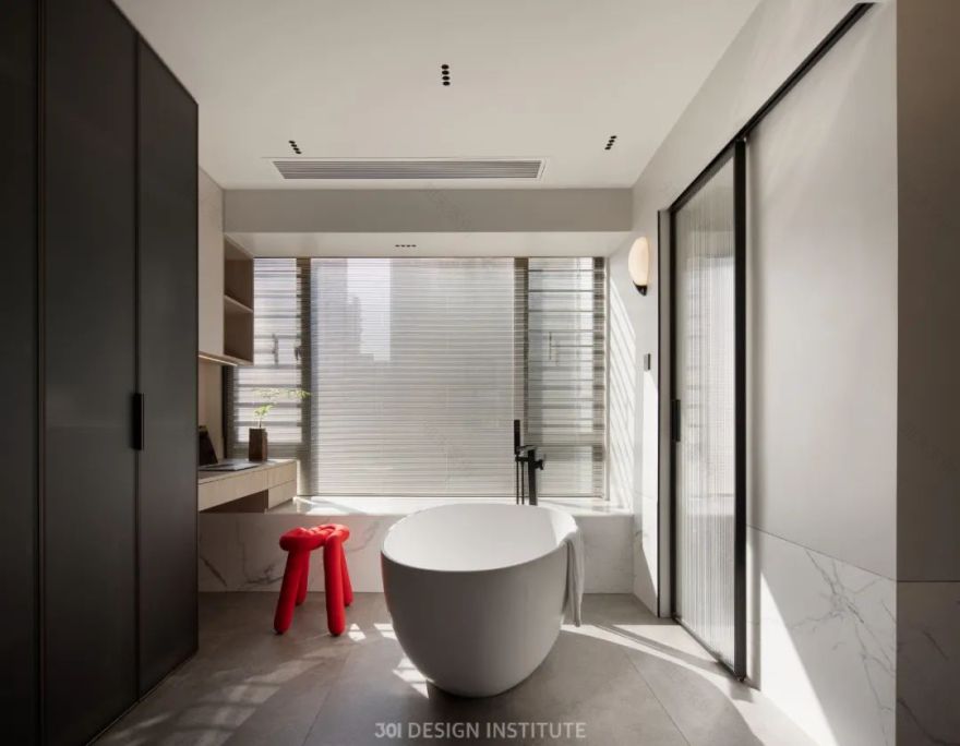 极简家庭核心区设计丨中国佛山丨301设计研究所-44