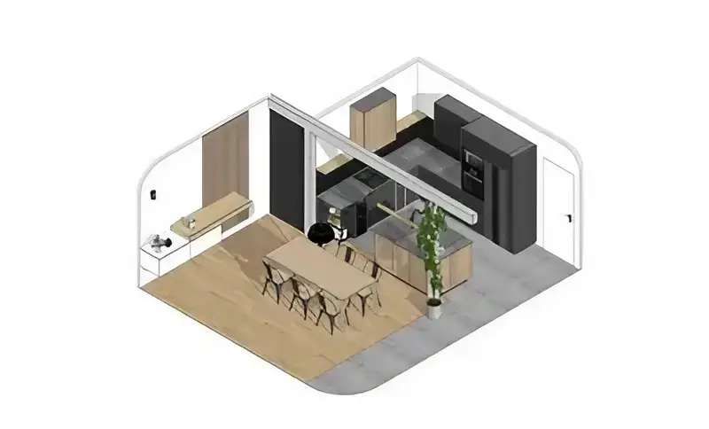 "Leroy Merlin 厨房 | 黑色与木质的完美结合"-18