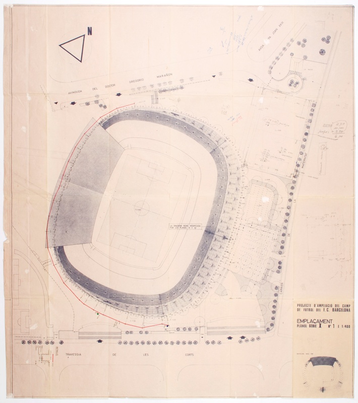 诺坎普球场首次扩建丨西班牙巴塞罗那-38