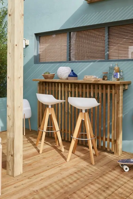 庭院禅意木制凉亭，打造家的美丽景致-2