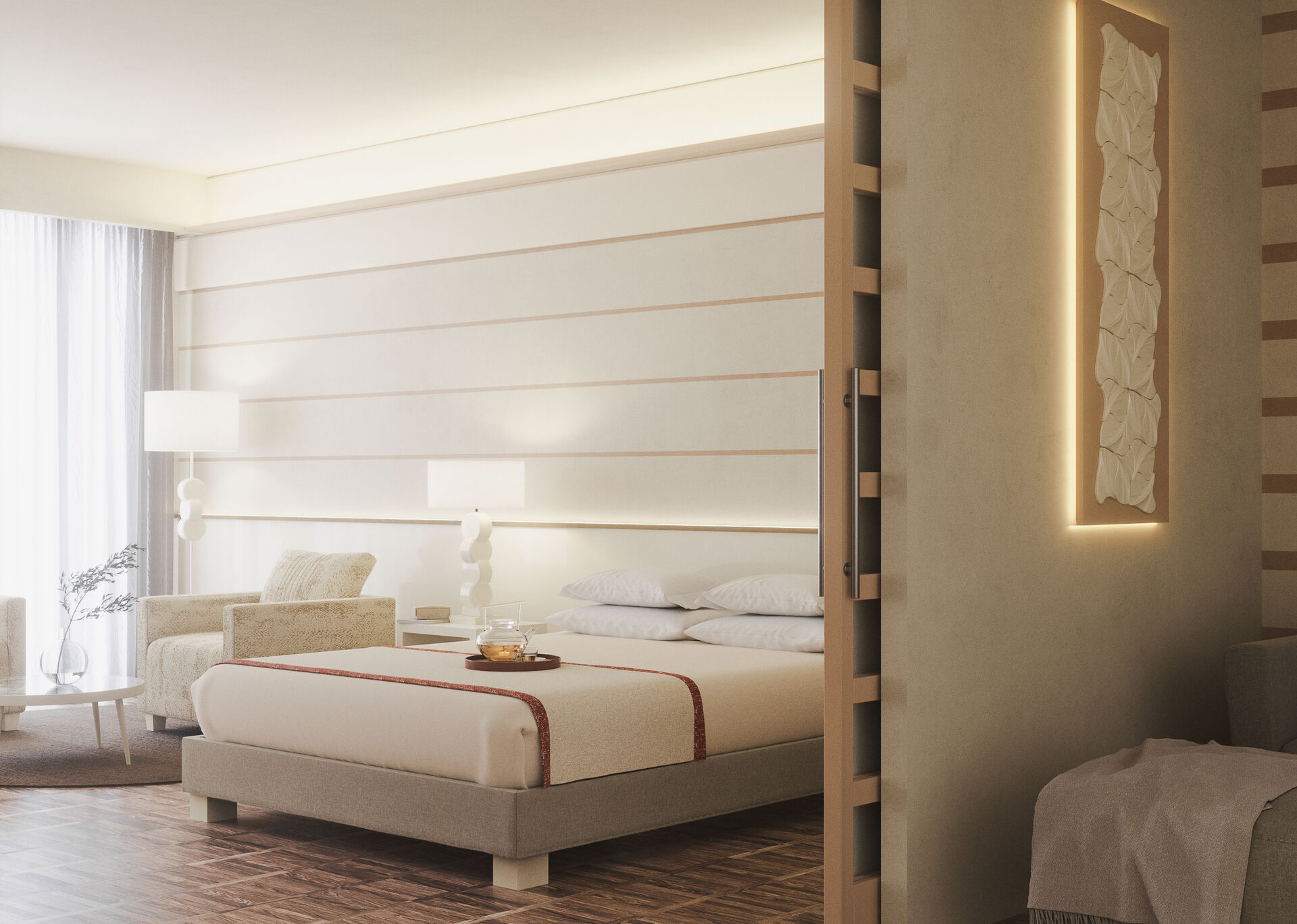 加尔达湖乐飞度假村及水疗中心丨意大利丨Studio Alberto Apostoli-31