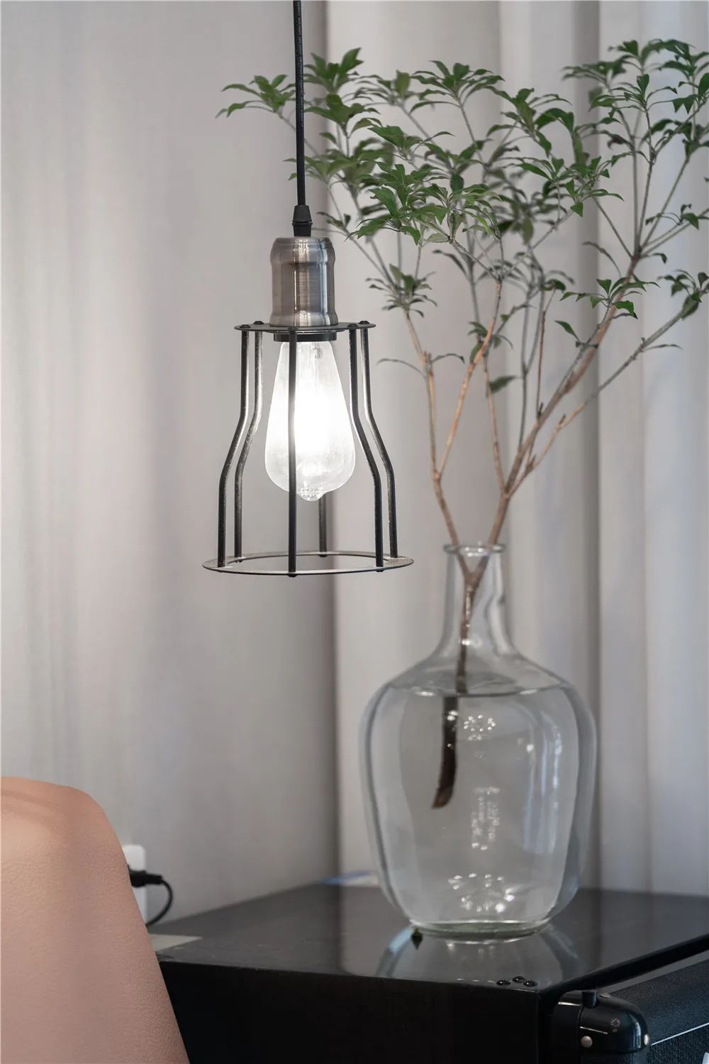 110㎡现代工业风之家，喵星人与主人的舒适小天地-4