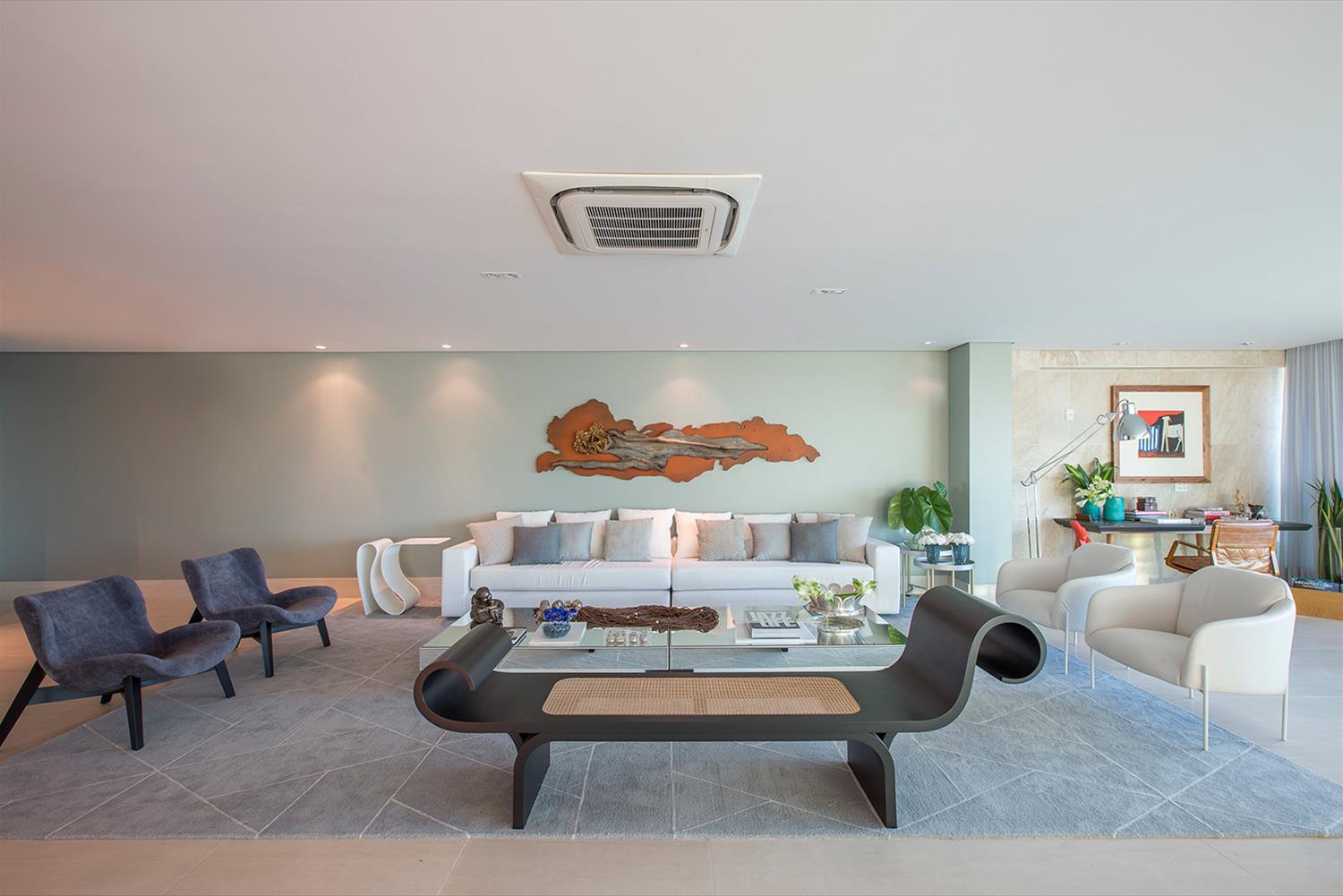 巴西 Apartamento Adelaide | 海湾美景与现代设计的完美融合-5