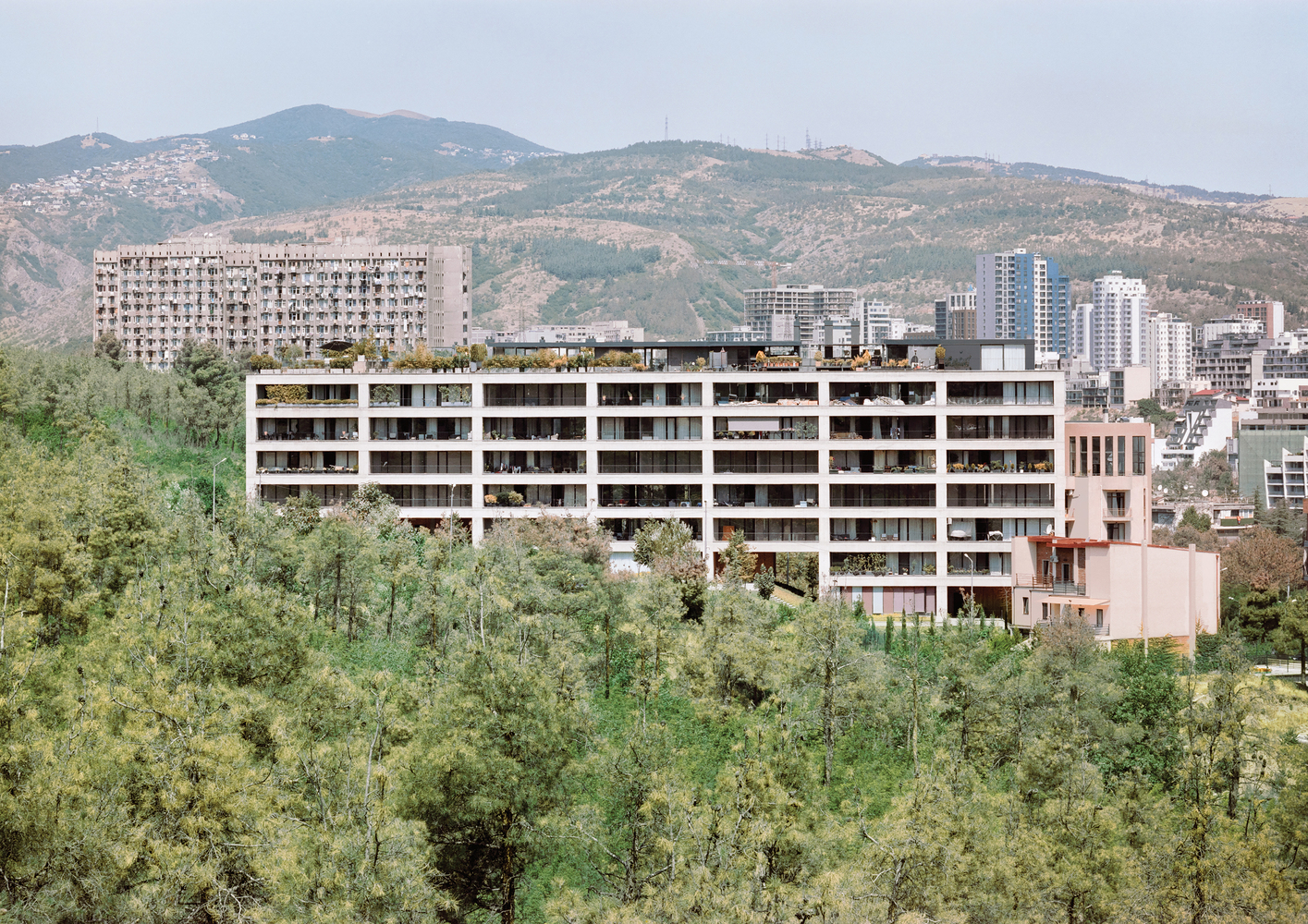 格鲁吉亚 Tiflis 的"Bagebi"住宅楼丨DM Studio,Wunderwerk-14