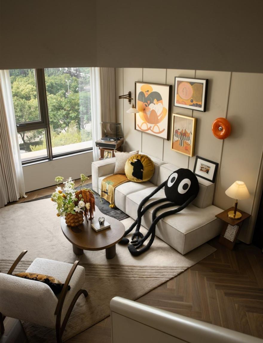 浐灞101空中墅创意样板间丨中国西安丨元禾大千-3