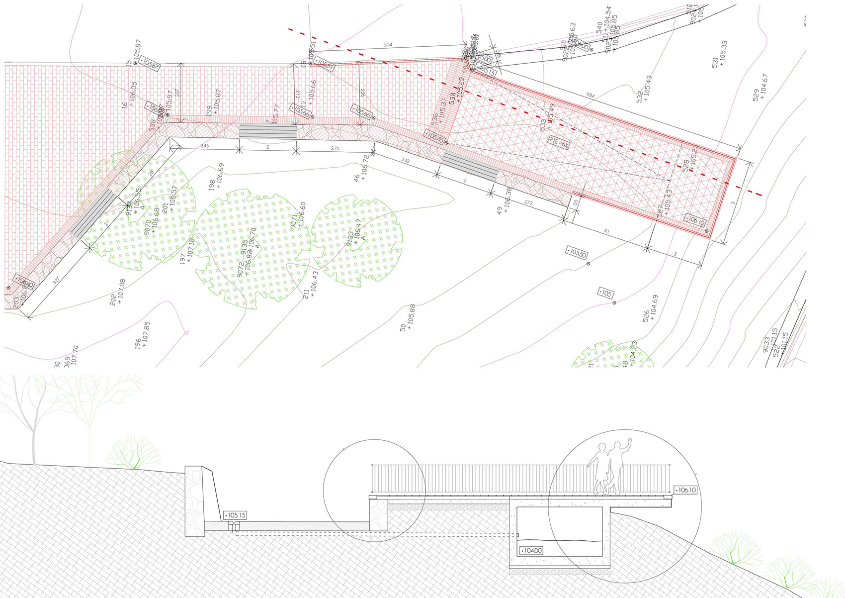 马拉加市堡垒周边绿地恢复项目（又名贝莱斯  马拉加城堡周边观景花园）丨西班牙马拉加丨Terral Arquitectos-39