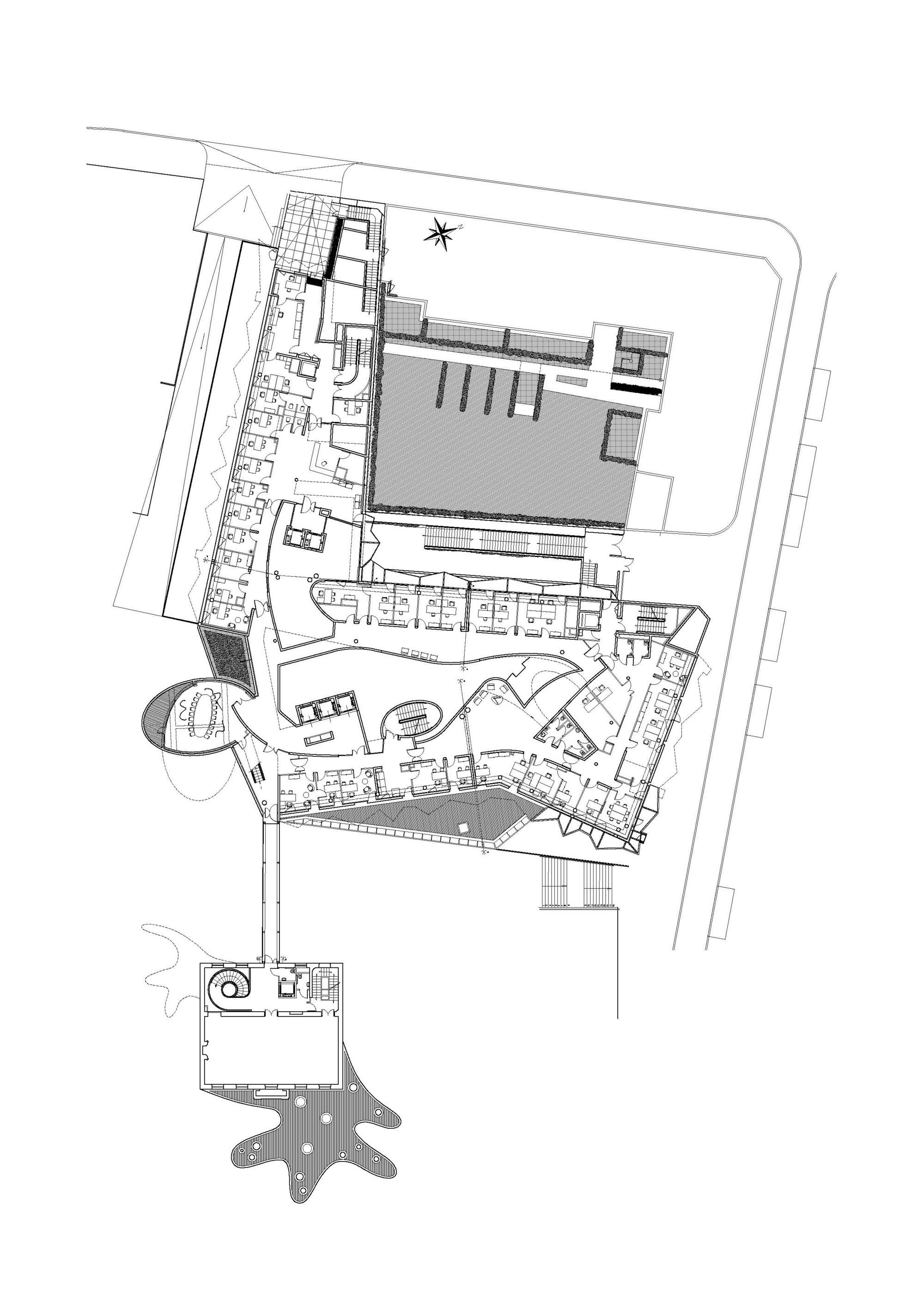 融合新旧的法国巴尼奥莱市政厅设计-51