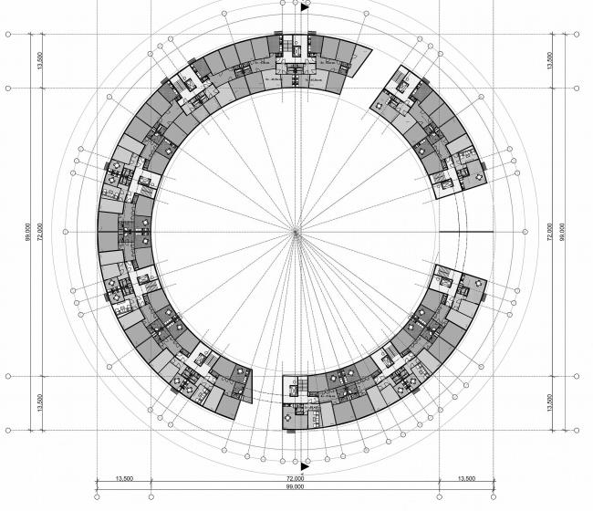 实验性住宅区“水上圆环”丨俄罗斯莫斯科丨ASADOV建筑事务所-42