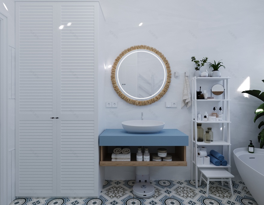 Boho-Scandinavian Two-Story Family House-22