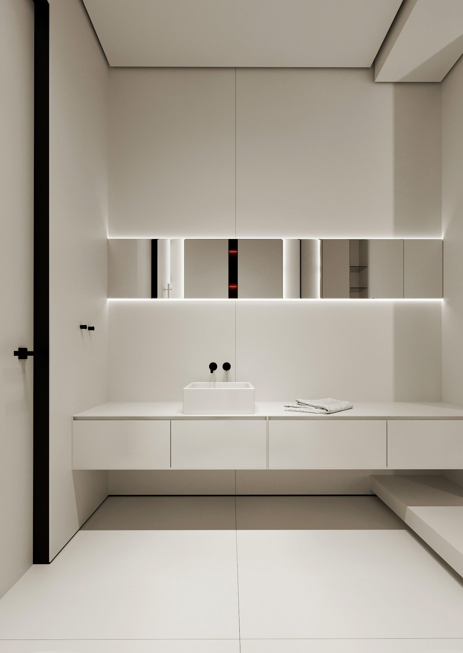 110平 现代简约 空间设计！-16