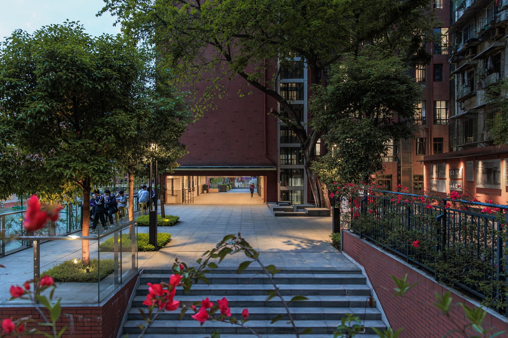 巴蜀中学张家花园校区景观改造丨中国重庆丨AF.d  奥凡设计（景观）,重庆市设计院城市建筑一院（建筑）-51