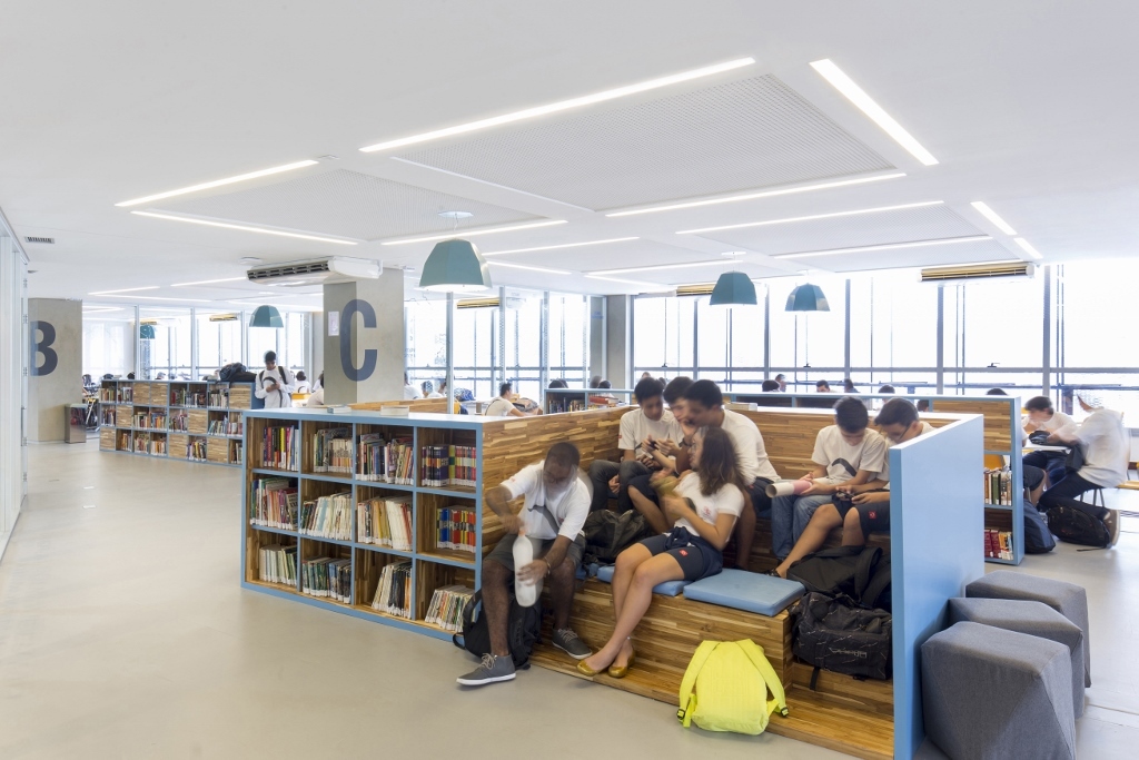 巴西 Bradesco 基金会学校 | 旧建筑新生命,垂直校园的绿色创新-81