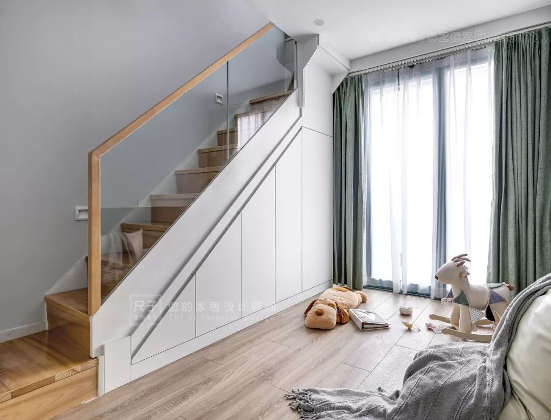 128㎡现代简约家,阳光餐厨区的魅力与生活阳台的巧妙改造-72