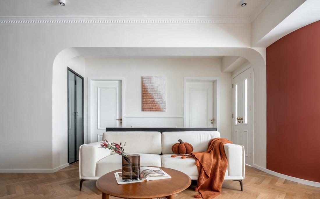 95㎡轻法式二手房改造丨中国广州-21