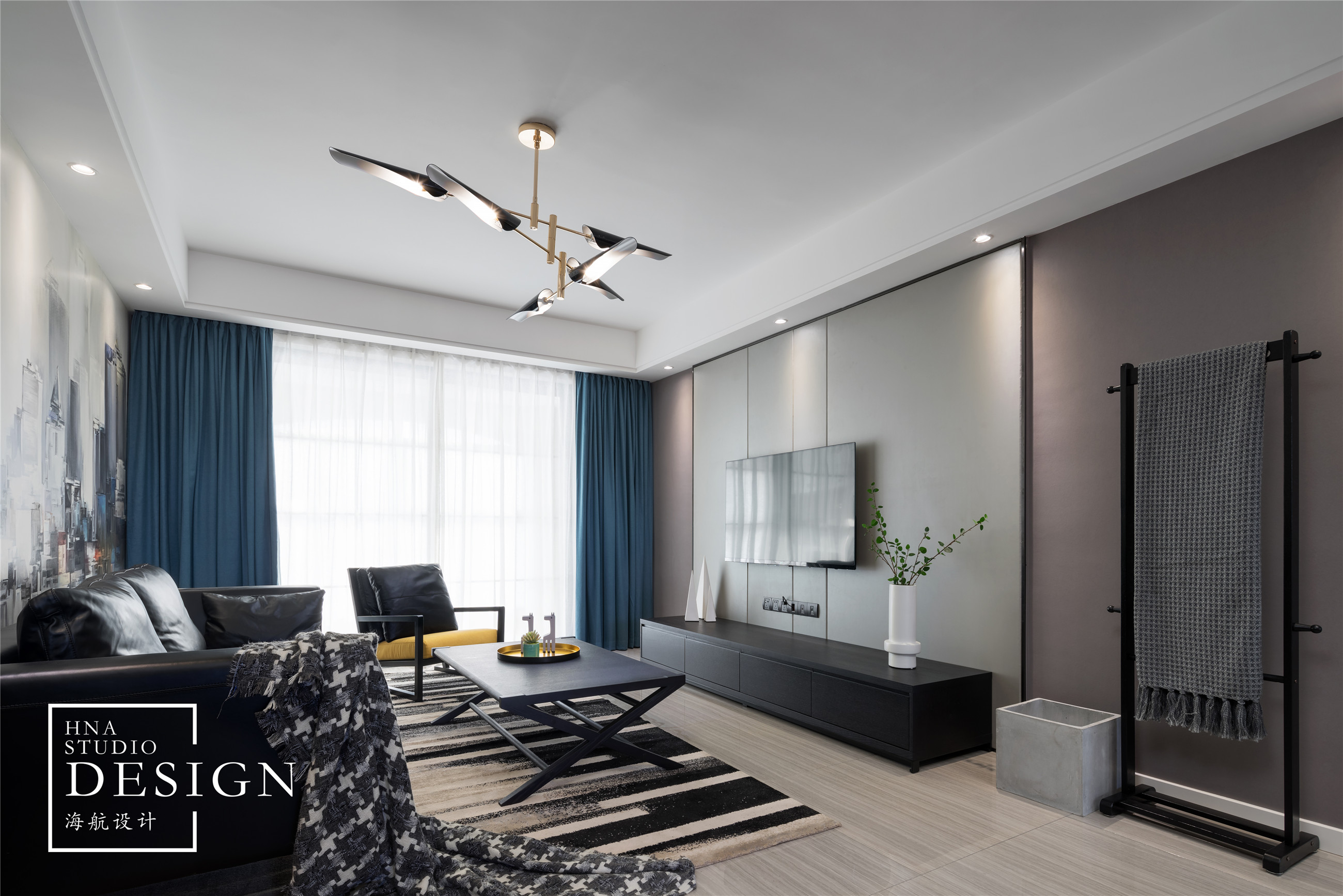 海航设计 | 银河湾第一城◣暖阳◥140平现代风格-11