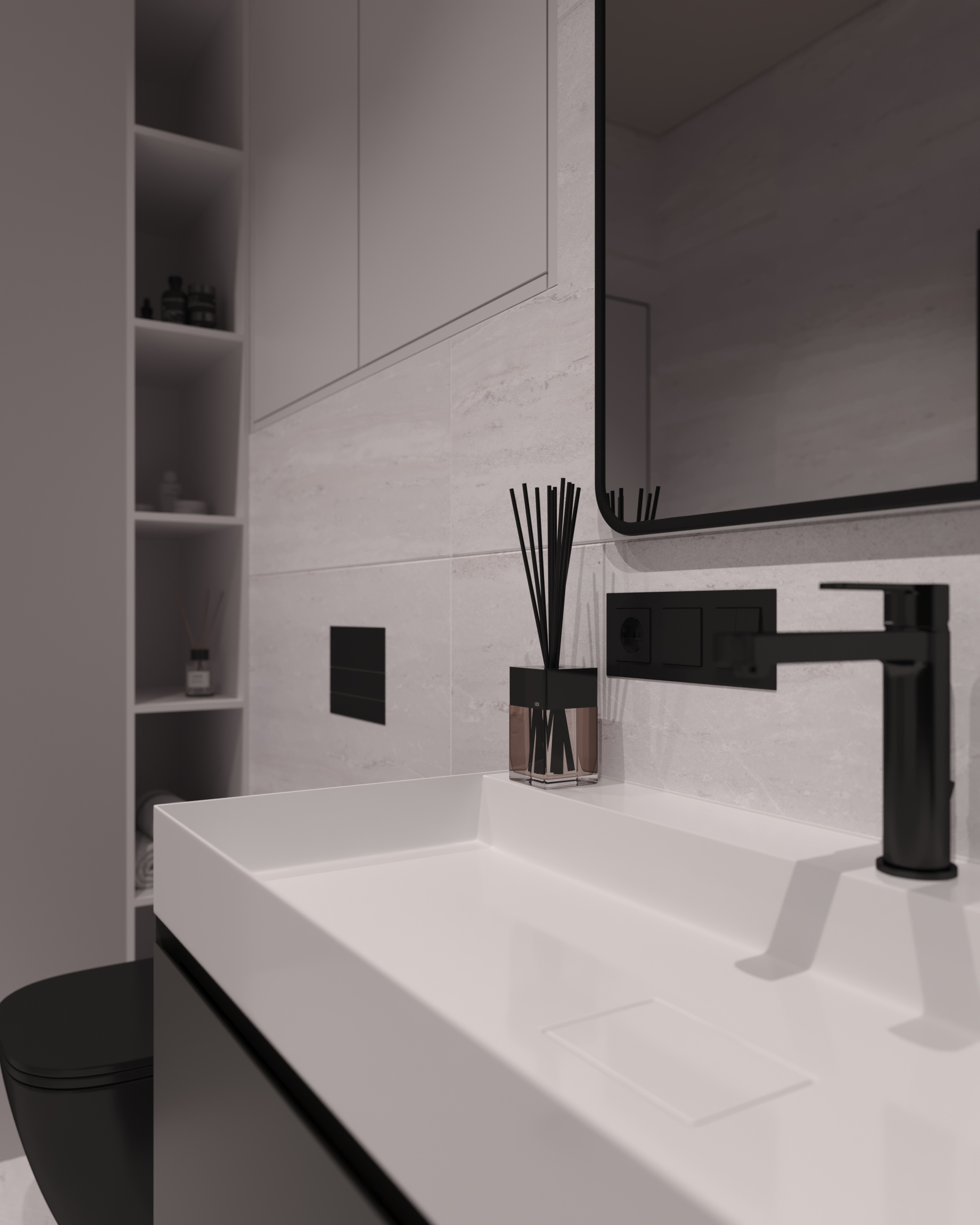 乌克兰浴室可视化设计丨Inesa Orlenko-9