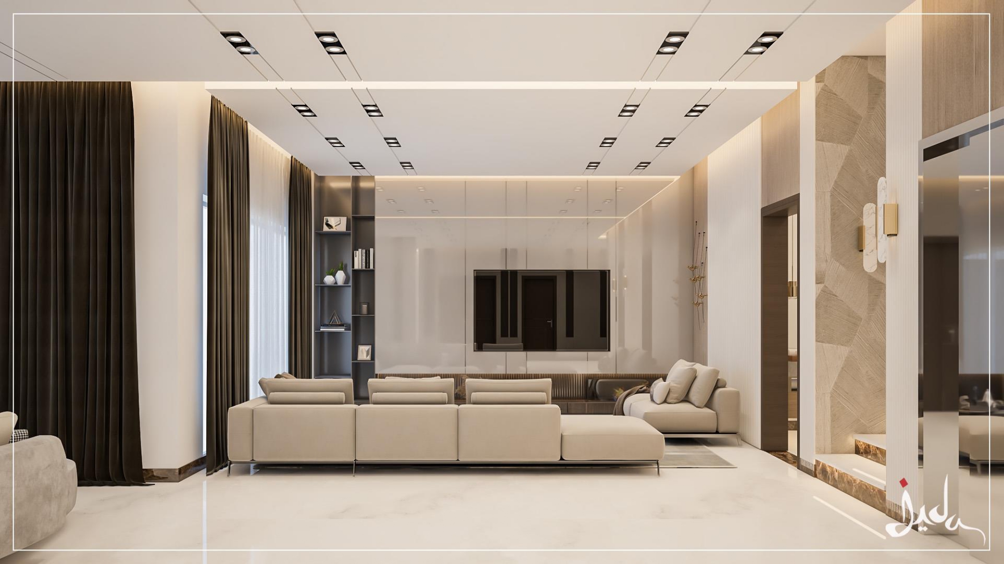 Modern Villa Interior-1