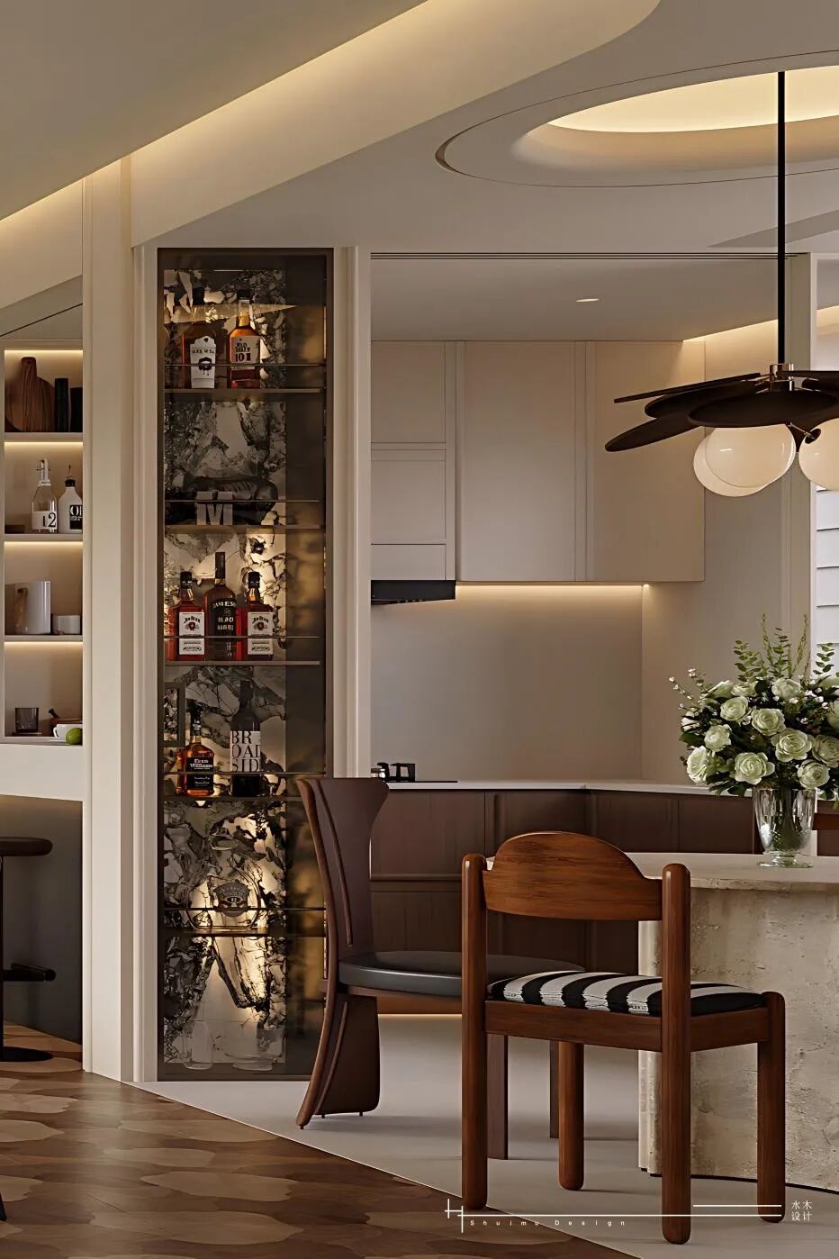 新作 · 新湖秋月120平 · 木息之间丨水木设计-42