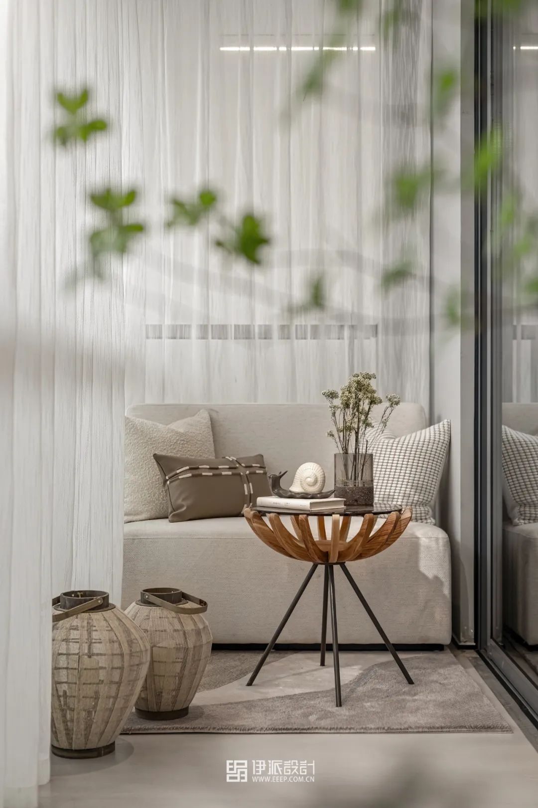 湖上云庭奶油系侘寂风样板间丨中国嘉兴丨深圳市伊派室内设计有限公司-62